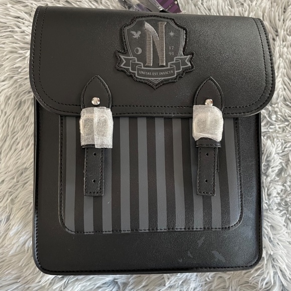NWT Wednesday Addams Nevermore Backpack main image 6